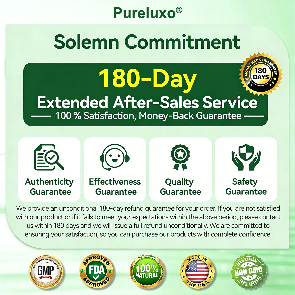 Official US Store 🌟 | Pureluxo® Moringa & Berberine * NAD+ 10-in-1 Advanced Nano Microneedle Patch🇺🇲