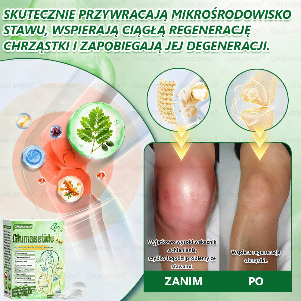 Oficjalny Sklep | 🇵🇱 𝐆𝐞𝐞𝐥𝐞𝐦𝐨𝐧® Glumasetide 8 w 1 Smukły i Zdrowy Nano Plaster z Mikronakłuciami ✅ Na otyłość, wiotką skórę, cukrzycę, bezdech senny, problemy ze stawami i wiele więcej