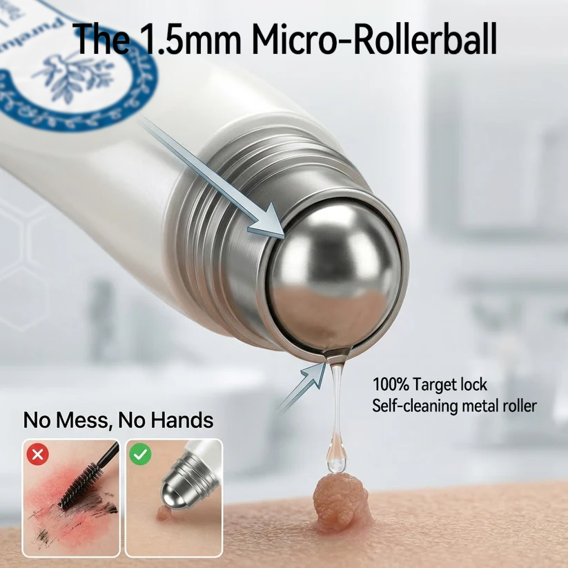 Pureluxo® ⭐7-Day Tag & Spot Eraser (Zero Pain, Zero Scars Rollerball)