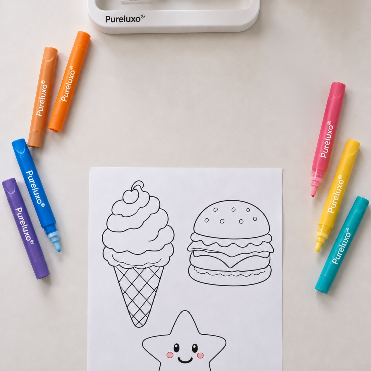 Pureluxo®💎 Turn 2D Drawings Into Touchable 3D Art