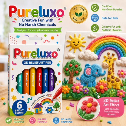 Pureluxo®💎 Turn 2D Drawings Into Touchable 3D Art