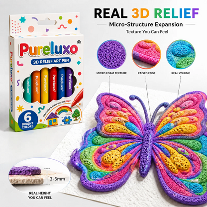 Pureluxo®💎 Turn 2D Drawings Into Touchable 3D Art