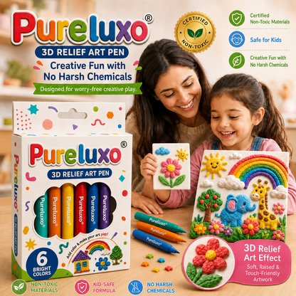 Pureluxo®💎 Turn 2D Drawings Into Touchable 3D Art