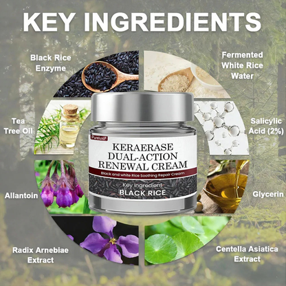 Pureluxo® KeraErase Dual-Action Renewal Cream 🌟(removes warts and skin growths, senile purpura)